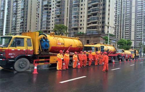 邹平市政管道清淤