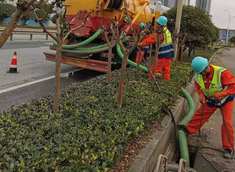 邹平市政管道清淤